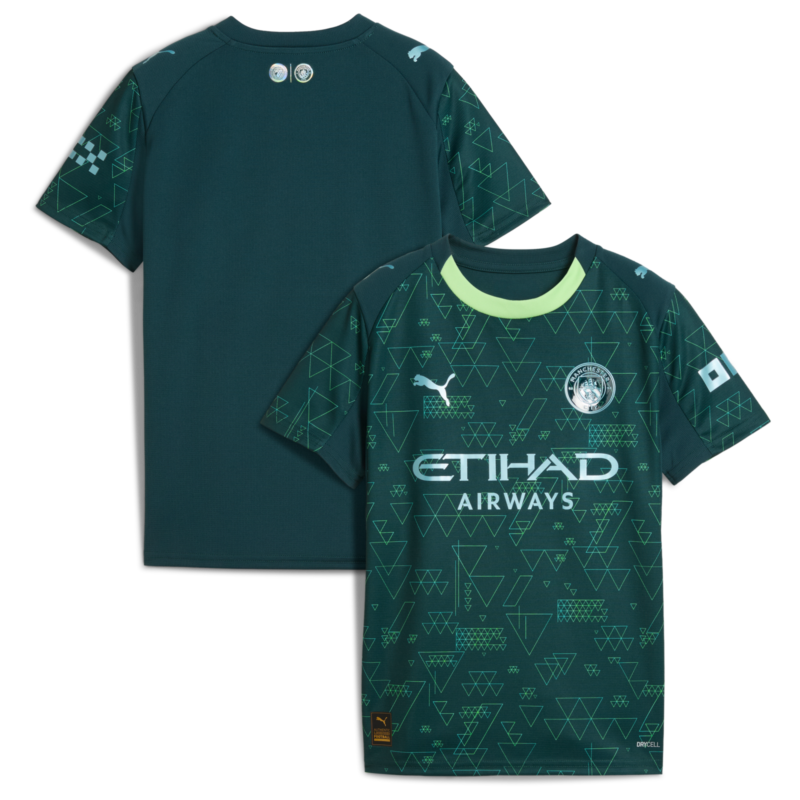 Manchester City PUMA Fourth Replica Shirt 2025-26 - Kids