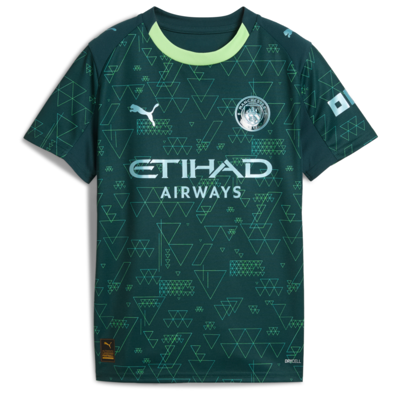 Manchester City PUMA Fourth Replica Shirt 2025-26 - Kids