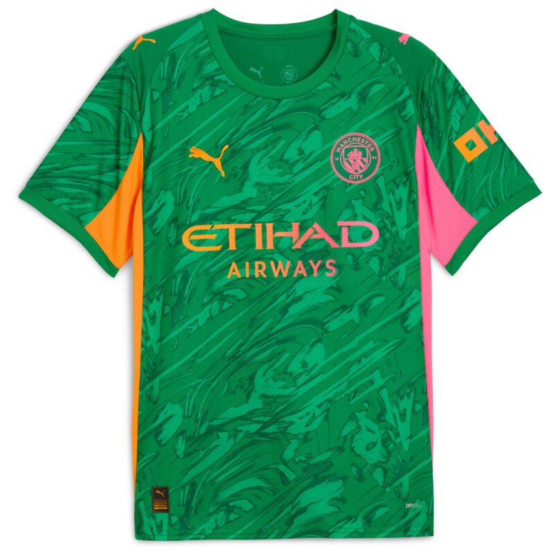 A2B image: manchester-city-puma-goalkeeper-shirt-2025-26-green Manchester City PUMA Goalkeeper Shirt 2025-26 - Green