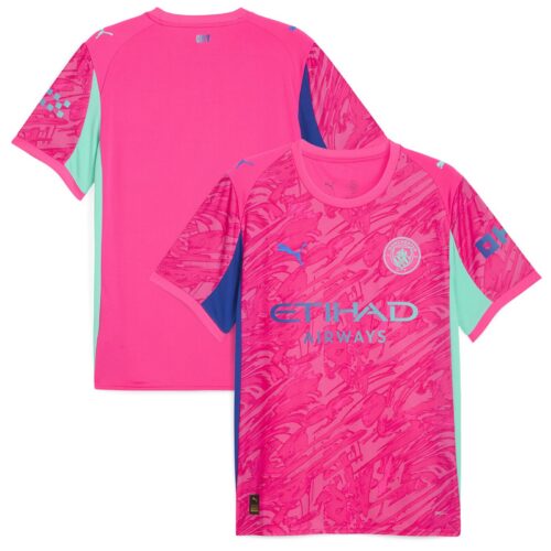 Manchester City PUMA Goalkeeper Replica Shirt 2025-26 - Pink