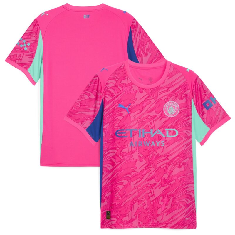 Manchester City PUMA Goalkeeper Replica Shirt 2025-26 - Pink