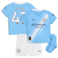 Manchester City PUMA Home Babykit 2025-26 with Foden 47 printing