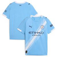 Manchester City PUMA Home Replica Shirt 2025-26 - Kids