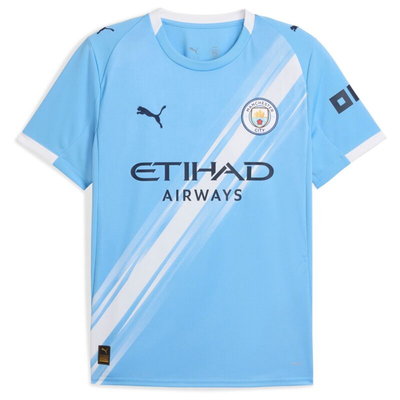 Manchester City PUMA Home Shirt 2025-26 with Foden 47 printing