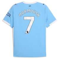 A2B image: manchester-city-puma-home-shirt-2025-26-with-marmoush-7-printing Manchester City PUMA Home Shirt 2025-26 with Marmoush 7 printing