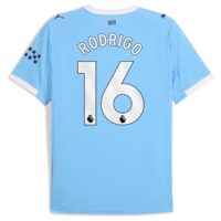 A2B image: manchester-city-puma-home-shirt-2025-26-with-rodrigo-16-printing Manchester City PUMA Home Shirt 2025-26 with Rodrigo 16 printing