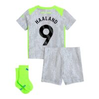 Manchester City PUMA Third Babykit 2025-26 with Haaland 9 printing
