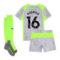 Manchester City PUMA Third Minikit 2025-26 with Rodrigo 16 printing