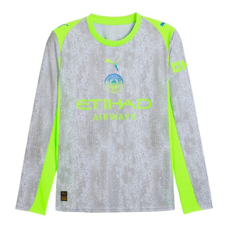 Manchester City PUMA Third Shirt 2025-26 - Long Sleeve with Marmoush 7 printing