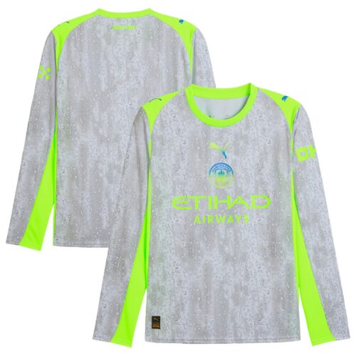 Manchester City PUMA Third Replica Shirt 2025-26 - Long Sleeve