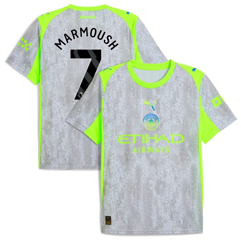 A2B image: manchester-city-puma-third-shirt-2025-26-with-marmoush-7-printing Manchester City PUMA Third Shirt 2025-26 with Marmoush 7 printing