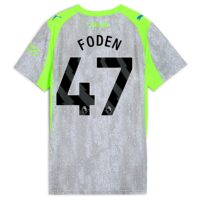 A2B image: manchester-city-puma-third-shirt-2025-26-womens-with-foden-47-printing Manchester City PUMA Third Shirt 2025-26 - Womens with Foden 47 printing
