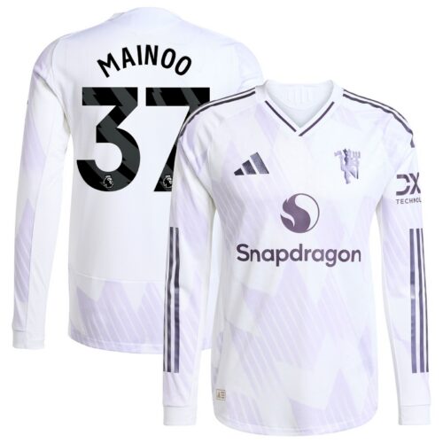 A2B image: manchester-united-adidas-away-authentic-shirt-2025-26-long-sleeve-with-mainoo-37-printing Manchester United adidas Away Authentic Shirt 2025-26 - Long Sleeve with Mainoo 37 printing