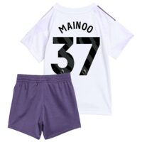 A2B image: manchester-united-adidas-away-babykit-2025-26-with-mainoo-37-printing Manchester United adidas Away Babykit 2025-26 with Mainoo 37 printing