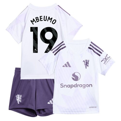 A2B image: manchester-united-adidas-away-babykit-2025-26-with-mbeumo-19-printing Manchester United adidas Away Babykit 2025-26 with Mbeumo 19 printing