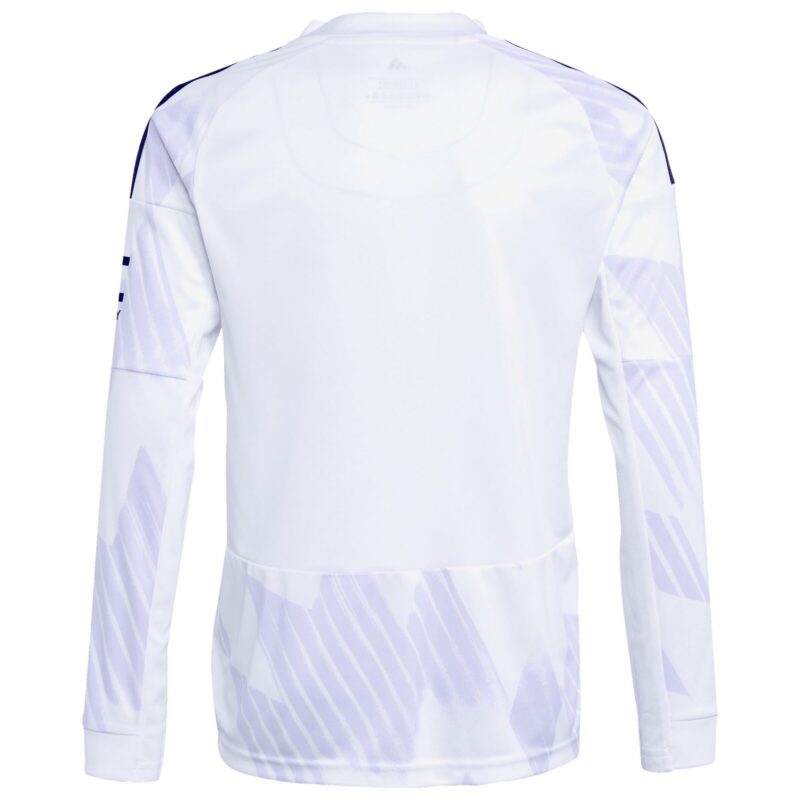 Manchester United adidas Away Shirt 2025-26 - Kids - Long Sleeve