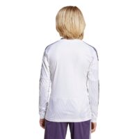 Manchester United adidas Away Shirt 2025-26 - Kids - Long Sleeve