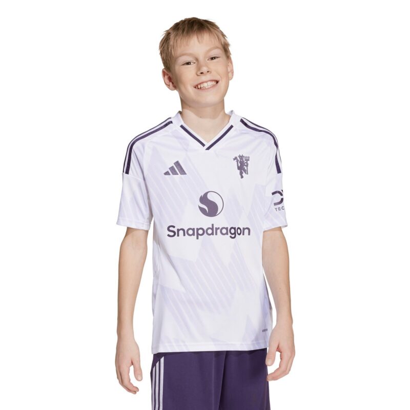 Manchester United adidas Away Replica Shirt 2025-26 - Kids