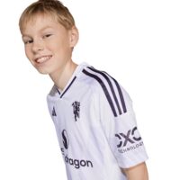 Manchester United adidas Away Replica Shirt 2025-26 - Kids