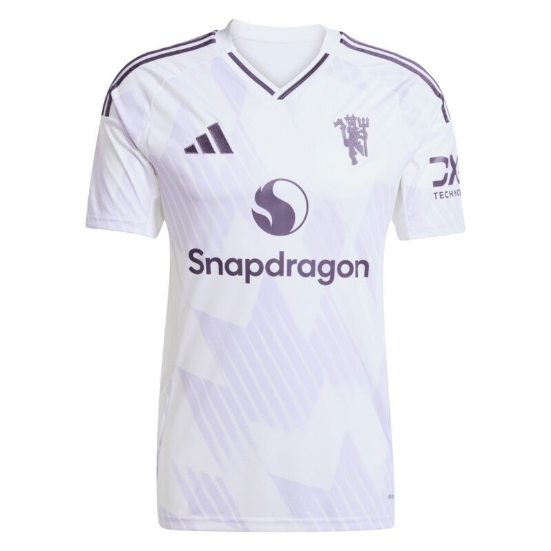 Manchester United adidas Away Shirt 2025-26 with Mbeumo 19 printing