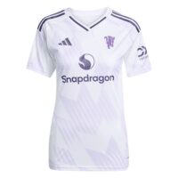 Manchester United adidas Away Shirt 2025-26 - Womens with Mbeumo 19 printing