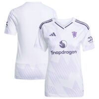 Manchester United adidas Away Replica Shirt 2025-26 - Womens