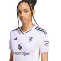 Manchester United adidas Away Replica Shirt 2025-26 - Womens