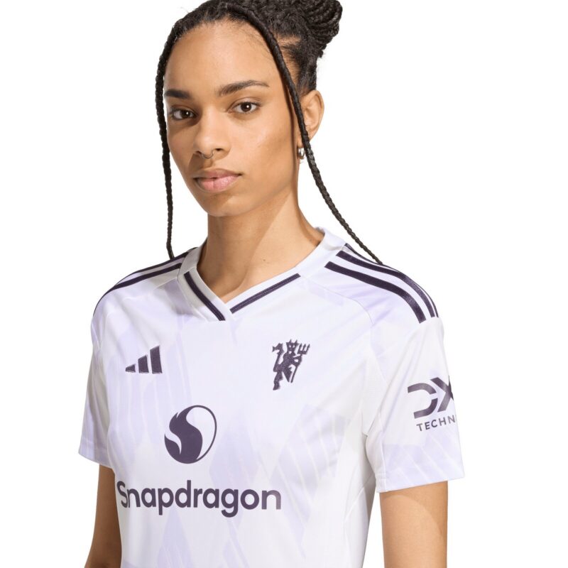 Manchester United adidas Away Replica Shirt 2025-26 - Womens