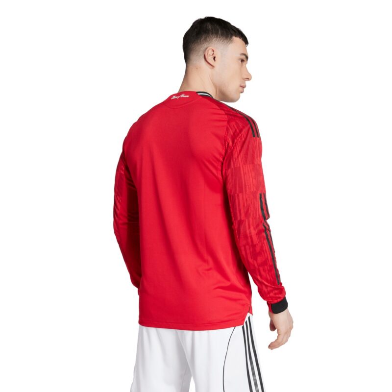 Manchester United adidas Home Authentic Replica Shirt 2025-26 - Long Sleeve