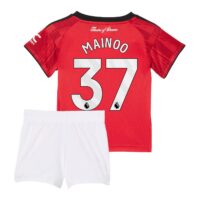 A2B image: manchester-united-adidas-home-babykit-2025-26-with-mainoo-37-printing Manchester United adidas Home Babykit 2025-26 with Mainoo 37 printing