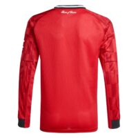 Manchester United adidas Home Replica Shirt 2025-26 - Kids - Long Sleeve