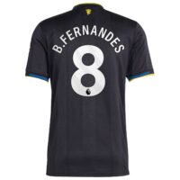 Manchester United adidas Third Authentic Shirt 2025-26 with B. Fernandes 8 printing