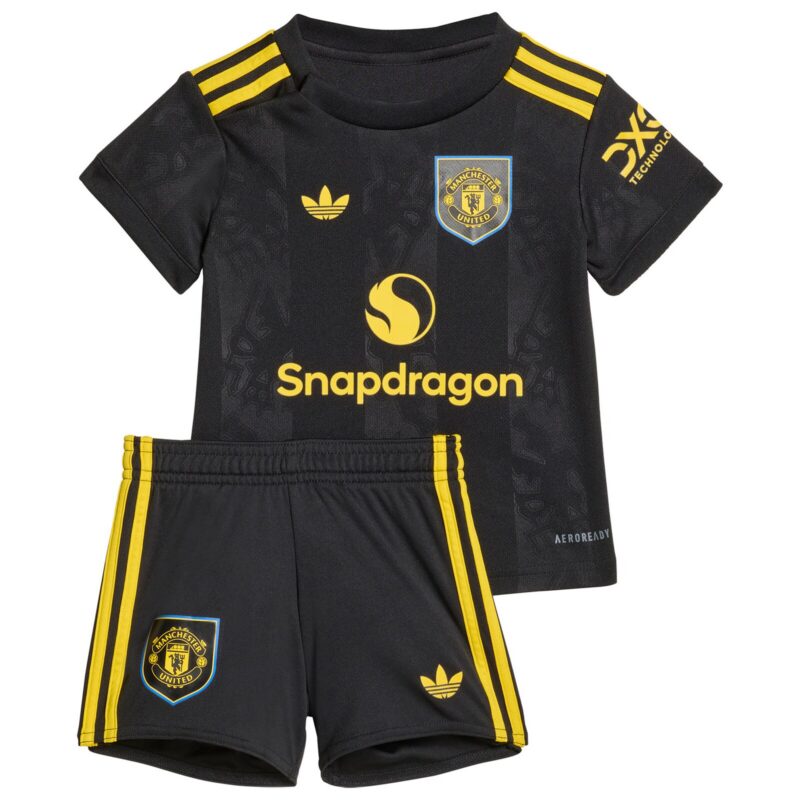 Manchester United adidas Third Babykit 2025-26 with Cunha 10 printing