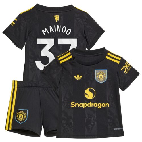 A2B image: manchester-united-adidas-third-babykit-2025-26-with-mainoo-37-printing Manchester United adidas Third Babykit 2025-26 with Mainoo 37 printing