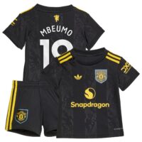 Manchester United adidas Third Babykit 2025-26 with Mbeumo 19 printing