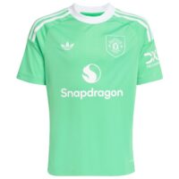 A2B image: manchester-united-adidas-third-goalkeeper-shirt-2025-26-kids Manchester United adidas Third Goalkeeper Shirt 2025-26 - Kids