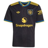 Manchester United adidas Third Shirt 2025-26 - Kids with Mbeumo 19 printing