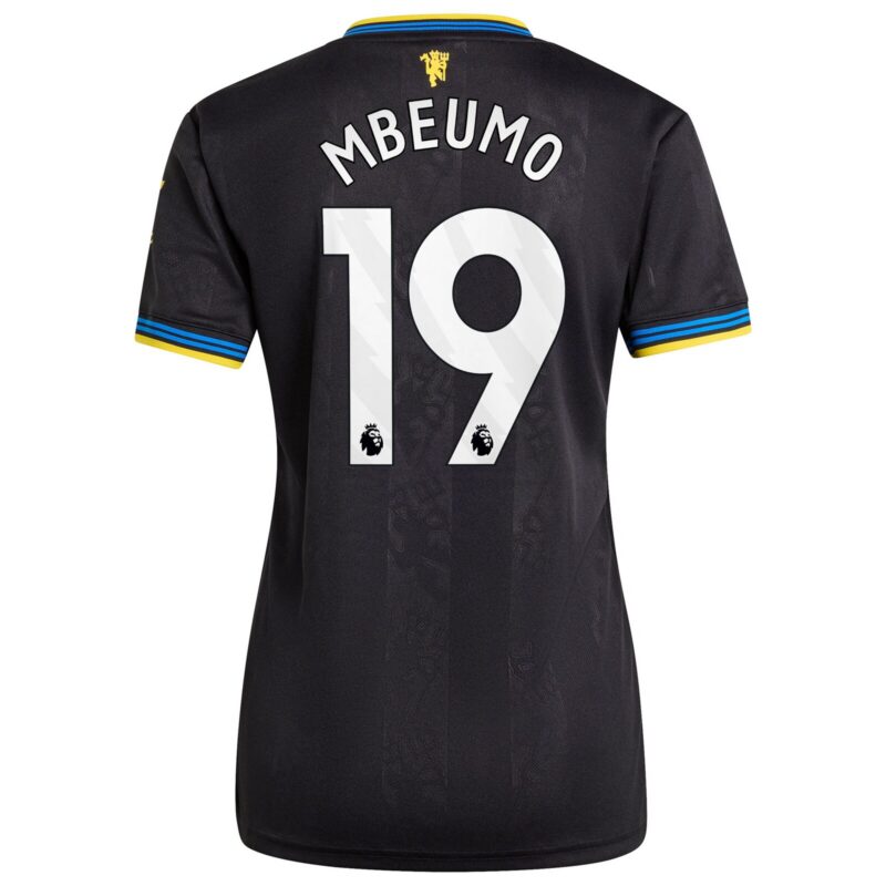 Manchester United adidas Third Shirt 2025-26 - Womens with Mbeumo 19 printing