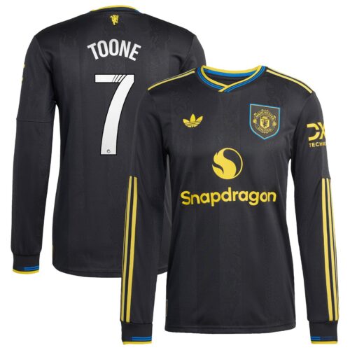 A2B image: manchester-united-adidas-wsl-third-authentic-shirt-2025-26-long-sleeve-with-toone-7-printing Manchester United adidas WSL Third Authentic Shirt 2025-26 - Long sleeve with Toone 7 printing