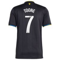 Manchester United adidas WSL Third Authentic Shirt 2025-26 with Toone 7 printing