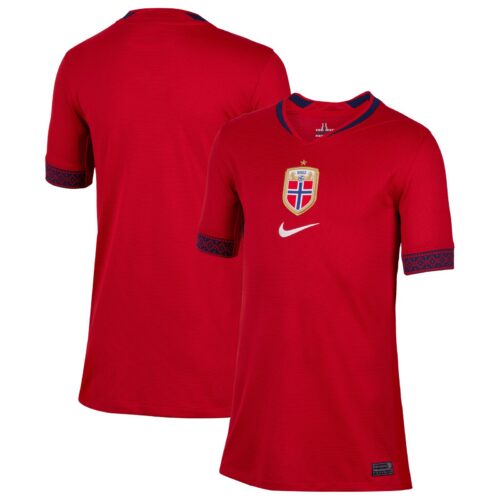 A2B image: norway-womens-nike-home-stadium-shirt-2025-kids Norway Womens Nike Home Stadium Shirt 2025 - Kids