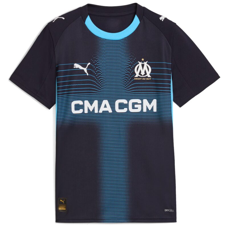 Olympique de Marseille PUMA Away Shirt 25-26 - Kids