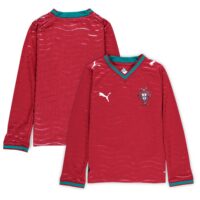 Portugal PUMA Home Shirt 2026 - Long Sleeve - Kids
