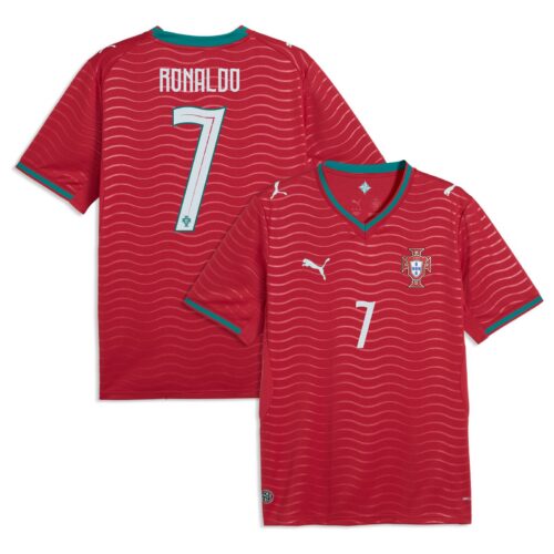 A2B image: portugal-puma-home-shirt-2026-ronaldo-7 Portugal PUMA Home Shirt 2026 - Ronaldo #7