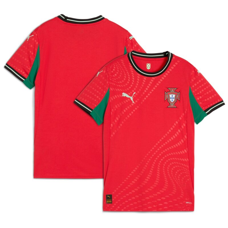 Portugal Womens PUMA Home Shirt 2025 - Womens