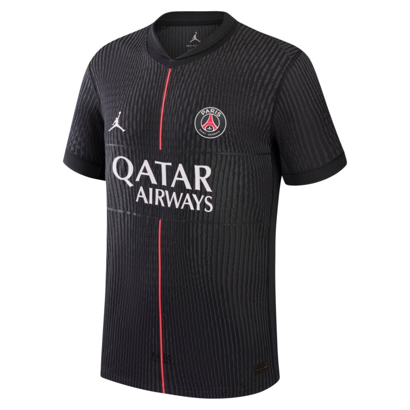 PSG Jordan Fourth Dri-FIT ADV Match Shirt 2025-26 with O.Dembélé 10 printing
