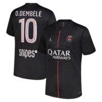 A2B image: psg-jordan-fourth-stadium-shirt-2025-26-with-o-dembele-10-printing PSG Jordan Fourth Stadium Shirt 2025-26 with O.Dembélé 10 printing