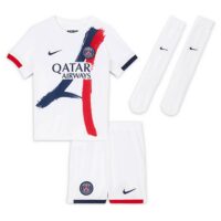 PSG Nike Away Stadium Kit 2025-26 - Little Kids with D.Doué 14 printing