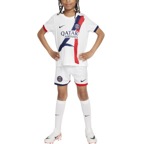A2B image: psg-nike-away-stadium-kit-2025-26-little-kids PSG Nike Away Stadium Kit 2025-26 - Little Kids