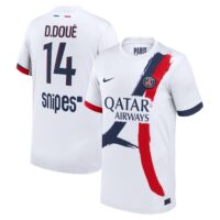 A2B image: psg-nike-away-stadium-shirt-2025-26-kids-with-d-doue-14-printing PSG Nike Away Stadium Shirt 2025-26 - Kids with D. Doué 14 printing